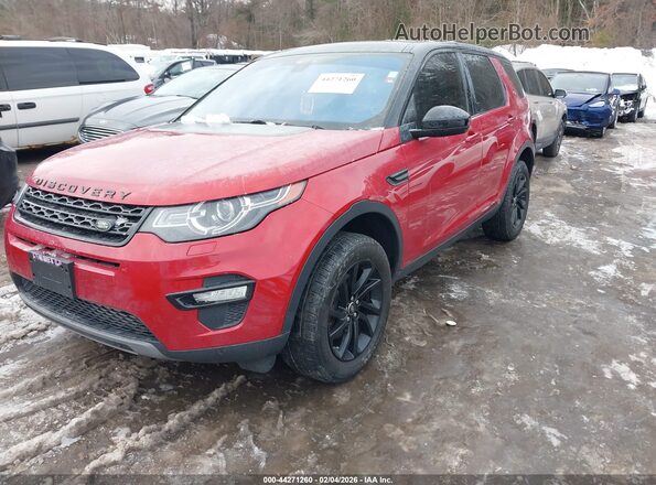 SALCR2FX2KH830057 2019 LAND ROVER DISCOVERY SPORT Red Front left