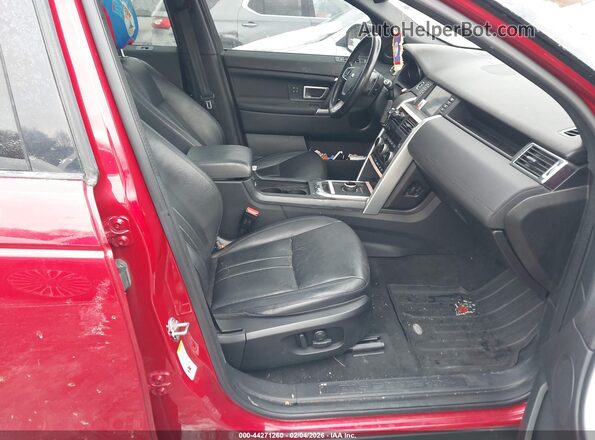 SALCR2FX2KH830057 2019 LAND ROVER DISCOVERY SPORT Red Front interior view