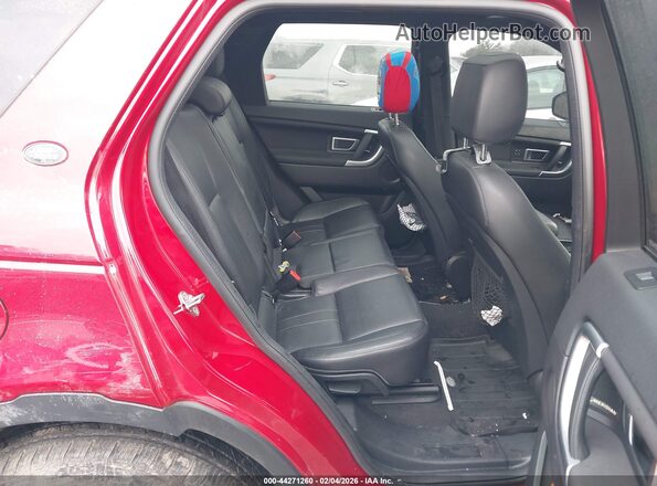 SALCR2FX2KH830057 2019 LAND ROVER DISCOVERY SPORT Red VIN sticker view