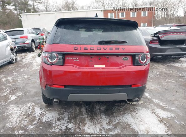 SALCR2FX2KH830057 2019 LAND ROVER DISCOVERY SPORT Red 