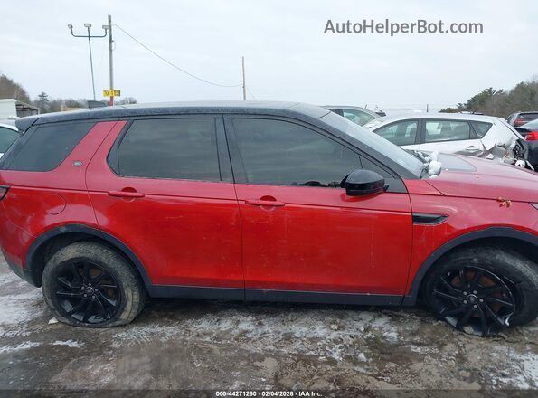 SALCR2FX2KH830057 2019 LAND ROVER DISCOVERY SPORT Red Rear interior view