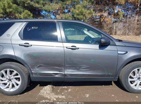SALCR2FX8KH787151 2019 LAND ROVER DISCOVERY SPORT Gray Vista interior trasera