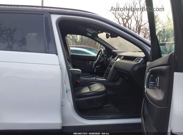 SALCR2FX9KH804572 2019 LAND ROVER DISCOVERY SPORT White Widok wnętrza z przodu