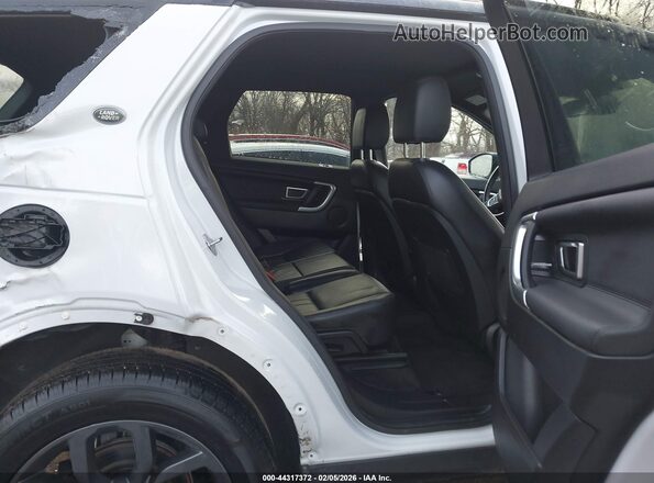 SALCR2FX9KH804572 2019 LAND ROVER DISCOVERY SPORT White Widok naklejki z numerem VIN