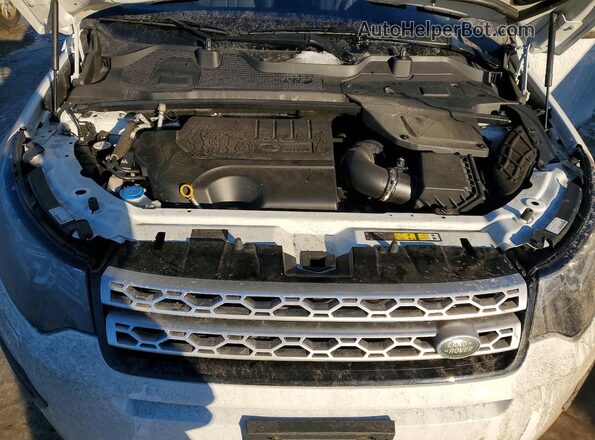 SALCR2RX0JH761508 2018 LAND ROVER DISCOVERY White Vista del compartimento del motor