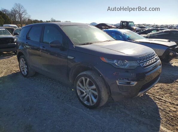 SALCT2BG0GH548322 2016 LAND ROVER DISCOVERY Blue Front right