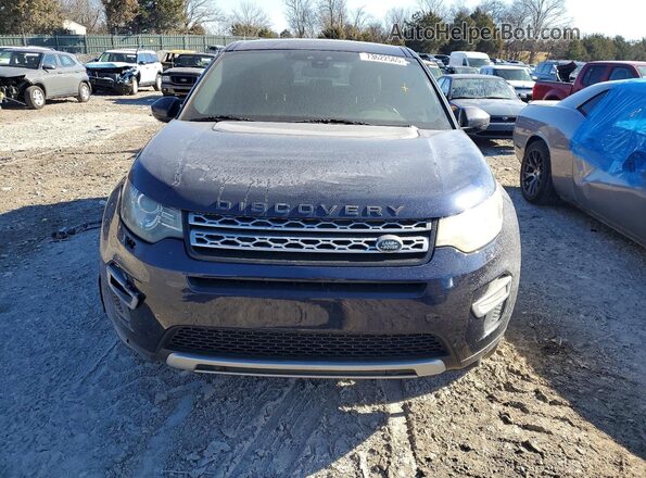 SALCT2BG0GH548322 2016 LAND ROVER DISCOVERY Blue Front view