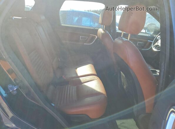SALCT2BG0GH548322 2016 LAND ROVER DISCOVERY Blue Rear interior view