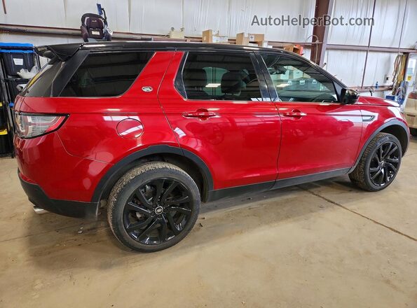 SALCT2BG0GH586522 2016 LAND ROVER DISCOVERY Red Հետևի աջ