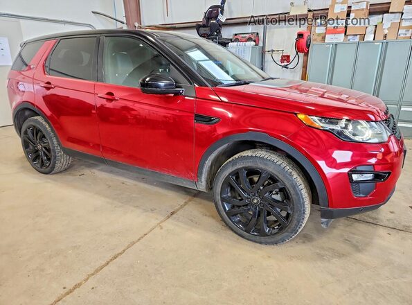 SALCT2BG0GH586522 2016 LAND ROVER DISCOVERY Red Առջևի աջ