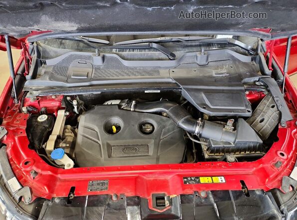 SALCT2BG0GH586522 2016 LAND ROVER DISCOVERY Red Շարժիչի բաժամունքի տեսք