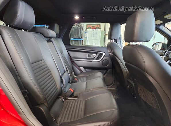 SALCT2BG0GH586522 2016 LAND ROVER DISCOVERY Red Սալոնի հետևի տեսք