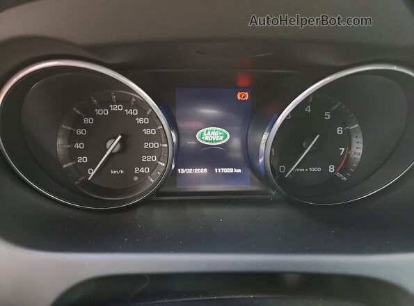SALCT2BG0GH586522 2016 LAND ROVER DISCOVERY Red Սարքավորումների վահանակի տեսք
