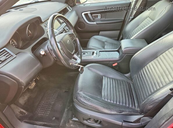 SALCT2BG1GH549818 2016 LAND ROVER DISCOVERY Red 