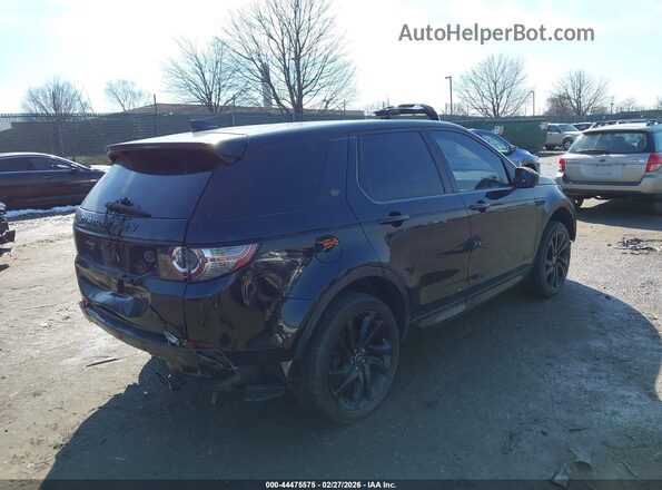SALCT2BG9HH665026 2017 LAND ROVER DISCOVERY SPORT Black Trasero derecho