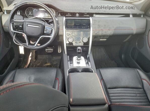 SALCT2FX4PH325999 2023 LAND ROVER DISCOVERY Silver Dashboard view