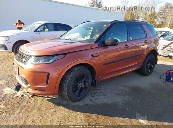 SALCT2FX6LH844837 2020 LAND ROVER DISCOVERY SPORT Orange Front left