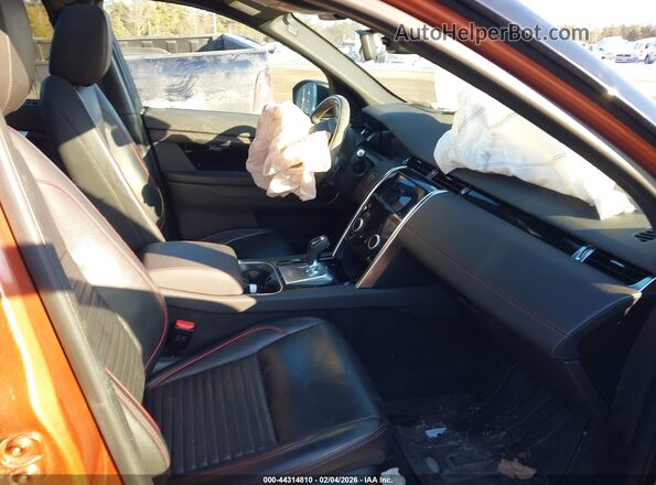 SALCT2FX6LH844837 2020 LAND ROVER DISCOVERY SPORT Orange Front interior view