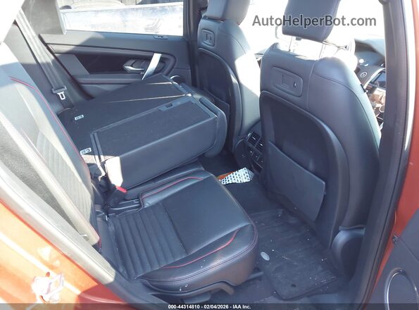 SALCT2FX6LH844837 2020 LAND ROVER DISCOVERY SPORT Orange VIN sticker view