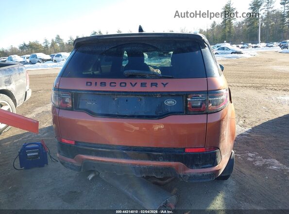 SALCT2FX6LH844837 2020 LAND ROVER DISCOVERY SPORT Orange 