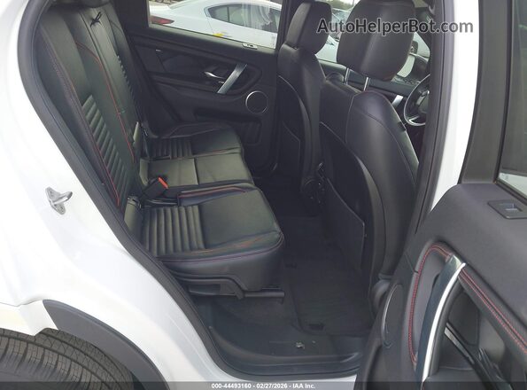 SALCT2FX9LH879906 2020 LAND ROVER DISCOVERY SPORT White VIN კოდის სტიკერის ხედი