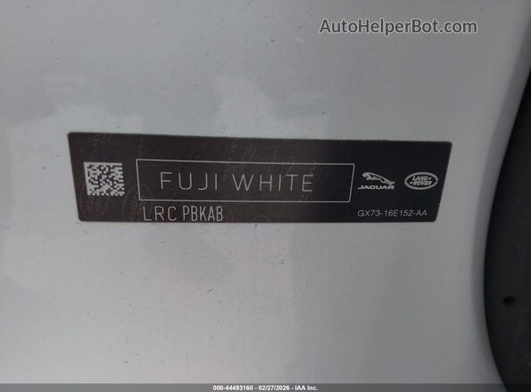 SALCT2FX9LH879906 2020 LAND ROVER DISCOVERY SPORT White ძრავის განყოფილების ხედი