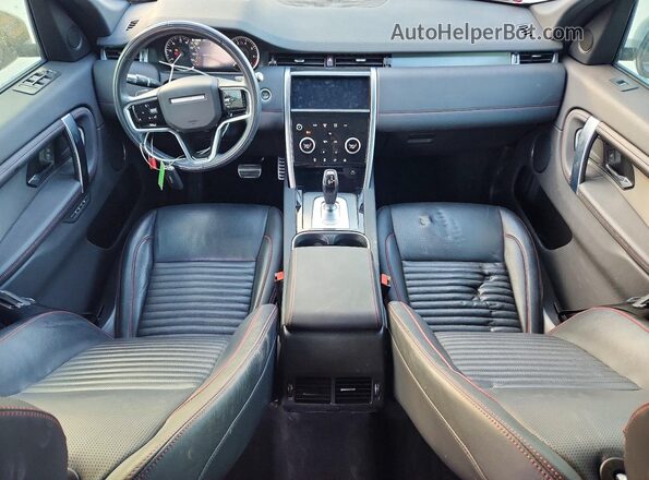 SALCT2FX9NH909361 2022 LAND ROVER DISCOVERY Gray Вид панелі приладів