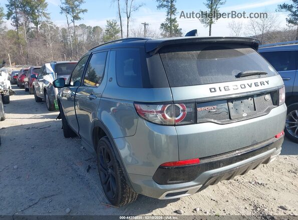 SALCT2GX2KH782981 2019 LAND ROVER DISCOVERY SPORT Light Blue Задня ліва чверть