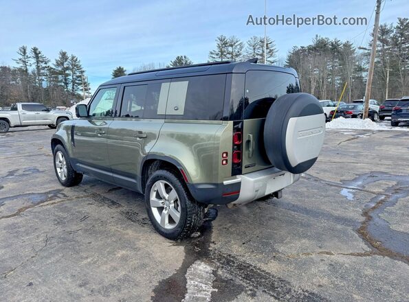 SALE1EEU2L2021249 2020 LAND ROVER DEFENDER Зеленый Передняя правая четверть