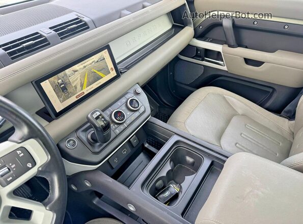 SALE1EEU2L2021249 2020 LAND ROVER DEFENDER Зеленый Вид задних сидений
