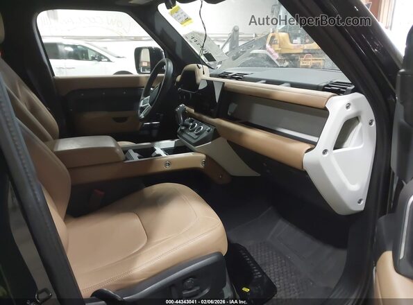 SALE27EU7S2406247 2025 LAND ROVER DEFENDER Black Widok wnętrza z przodu