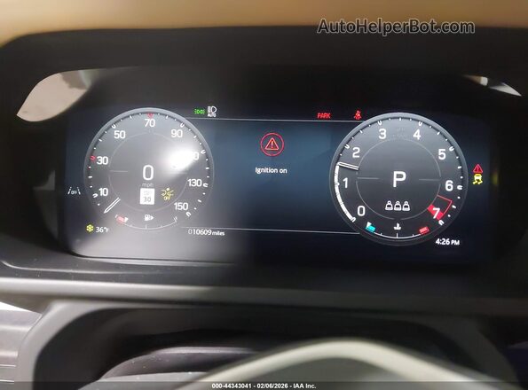 SALE27EU7S2406247 2025 LAND ROVER DEFENDER Black Widok tylnych siedzeń