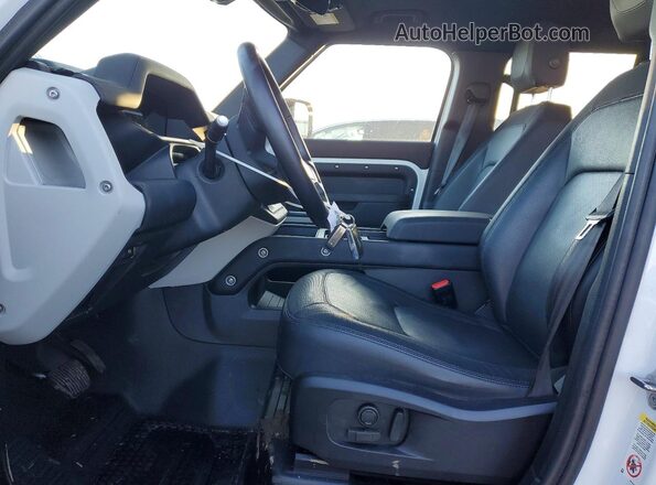 SALE2EEU4R2283781 2024 LAND ROVER DEFENDER White Front interior view