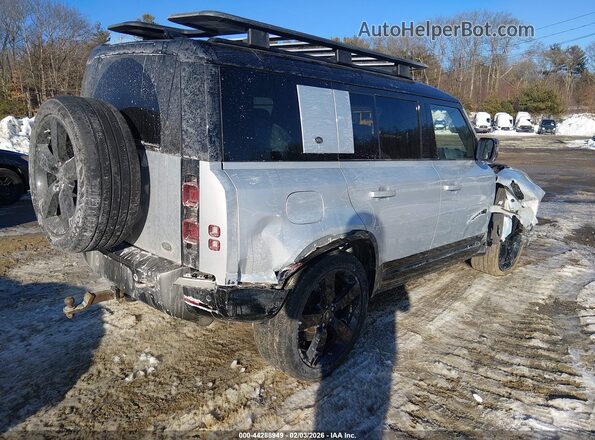 SALE37RU4M2044016 2021 LAND ROVER DEFENDER Silver უკანა მარჯვენა