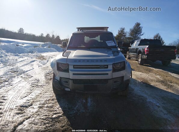 SALE37RU4M2044016 2021 LAND ROVER DEFENDER Silver უკანა სალონის ხედი