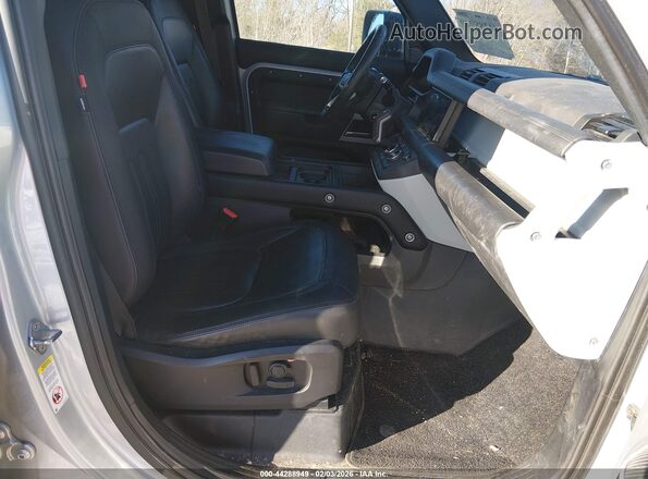 SALE37RU4M2044016 2021 LAND ROVER DEFENDER Silver წინა სალონის ხედი