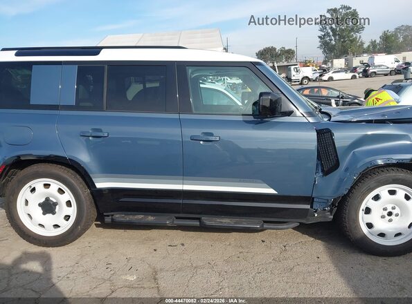 SALEJ7EU0S2464378 2025 LAND ROVER DEFENDER Blue Widok wnętrza z tyłu