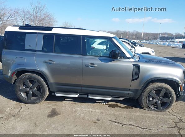 SALEJ7EU6R2266513 2024 LAND ROVER DEFENDER Gray ხელსაწყოთა პანელის ხედი