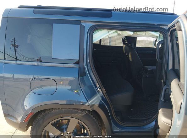 SALEJ7EX4S2448971 2025 LAND ROVER DEFENDER Light Blue VIN sticker view