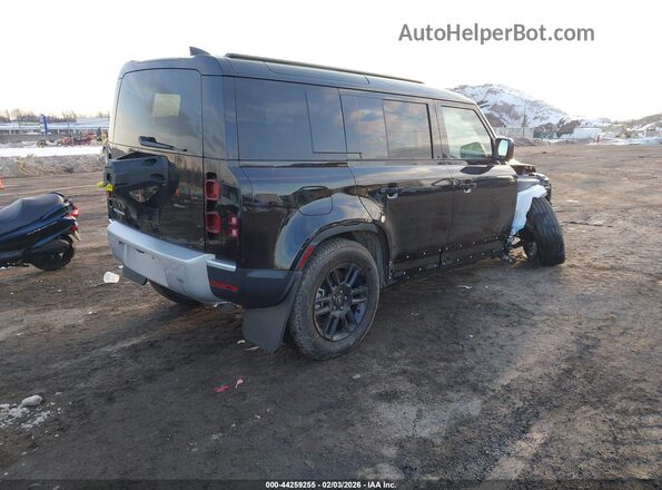 SALEJ7EX8S2476238 2025 LAND ROVER DEFENDER Black უკანა მარჯვენა