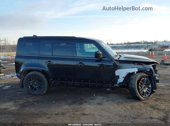 SALEJ7EX8S2476238 2025 LAND ROVER DEFENDER Black უკანა სალონის ხედი