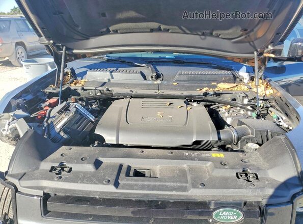 SALEJ7EX9S2429302 2025 LAND ROVER DEFENDER Gray Widok komory silnika