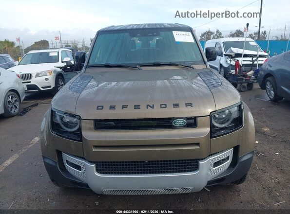 SALEJFFU7S2453063 2025 LAND ROVER DEFENDER Brown Вид задньої частини салону