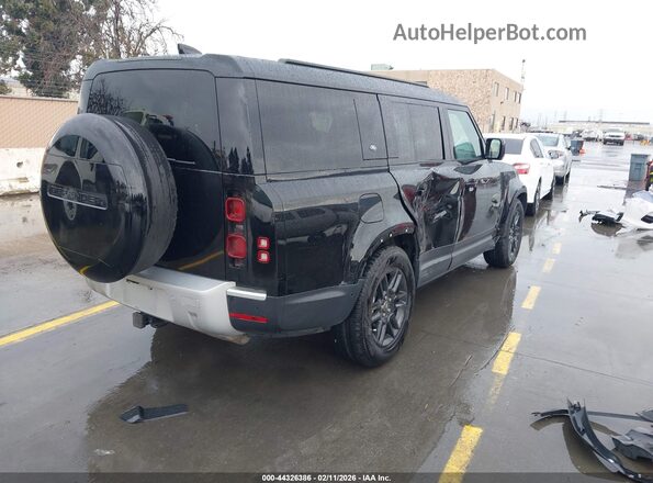 SALEJFFU8R2311279 2024 LAND ROVER DEFENDER Черный Задняя правая четверть