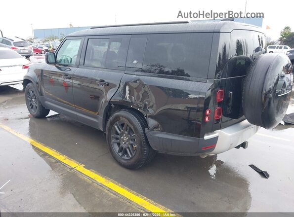 SALEJFFU8R2311279 2024 LAND ROVER DEFENDER Черный Задняя левая четверть