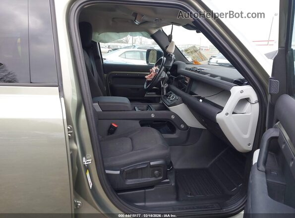 SALEKERX2N2081763 2022 LAND ROVER DEFENDER Зеленый Вид салона спереди