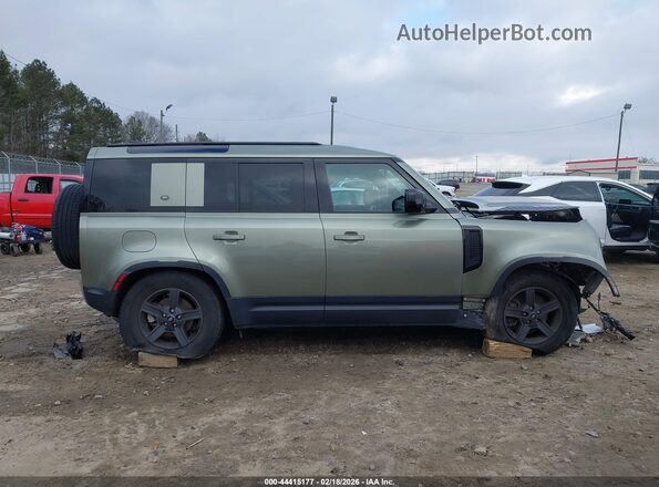 SALEKERX2N2081763 2022 LAND ROVER DEFENDER Зеленый Панорамный вид салона 360°