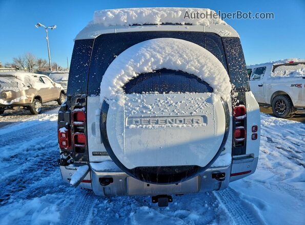 SALEVFEU7P2173673 2023 LAND ROVER DEFENDER White Rear view