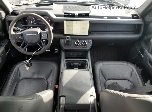 SALEWEEE5P2171355 2023 LAND ROVER DEFENDER Charcoal წინა პანელის ხედი