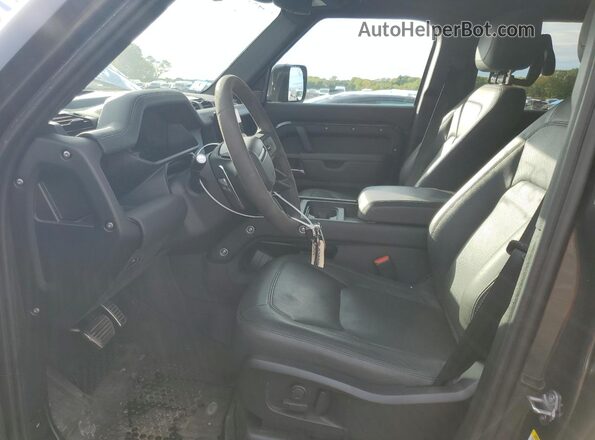 SALEWEEE5P2171355 2023 LAND ROVER DEFENDER Charcoal წინა სალონის ხედი